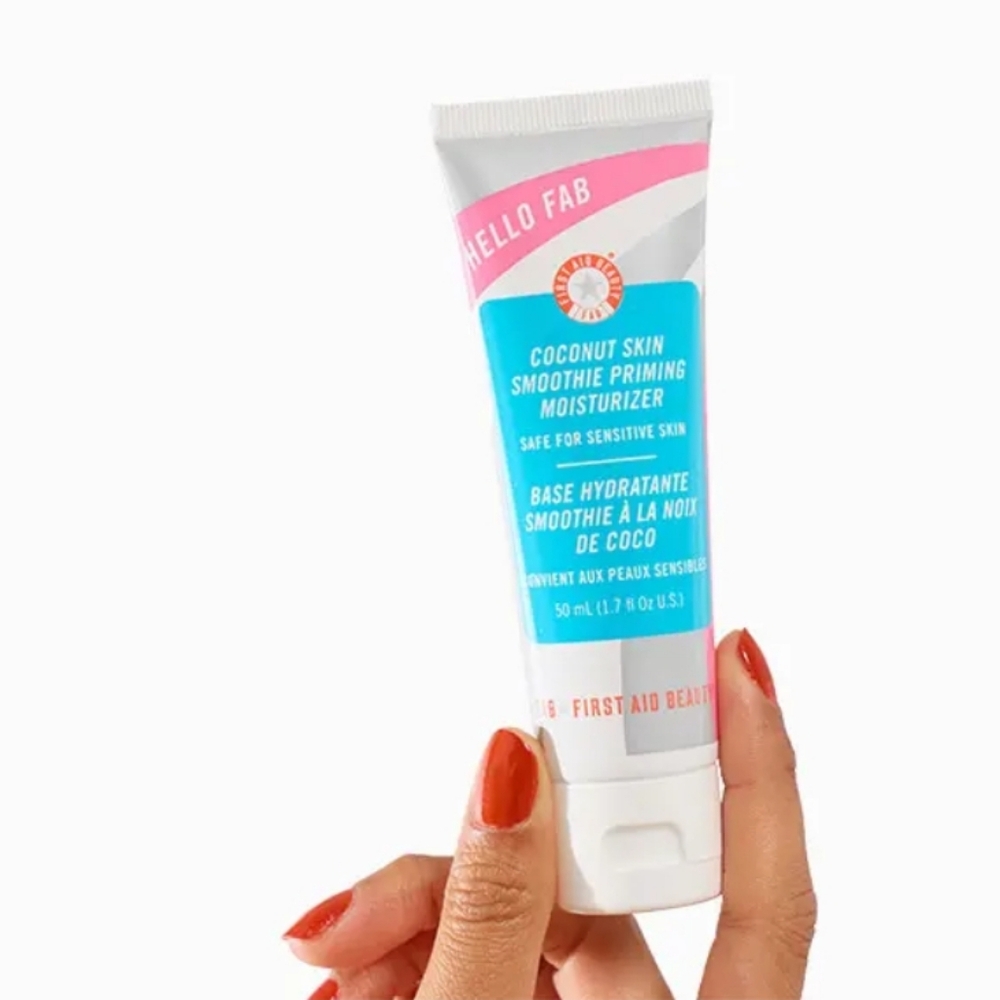 Hello FAB Coconut Skin Smoothie Priming Moisturizer 1.7 Oz. BNIB